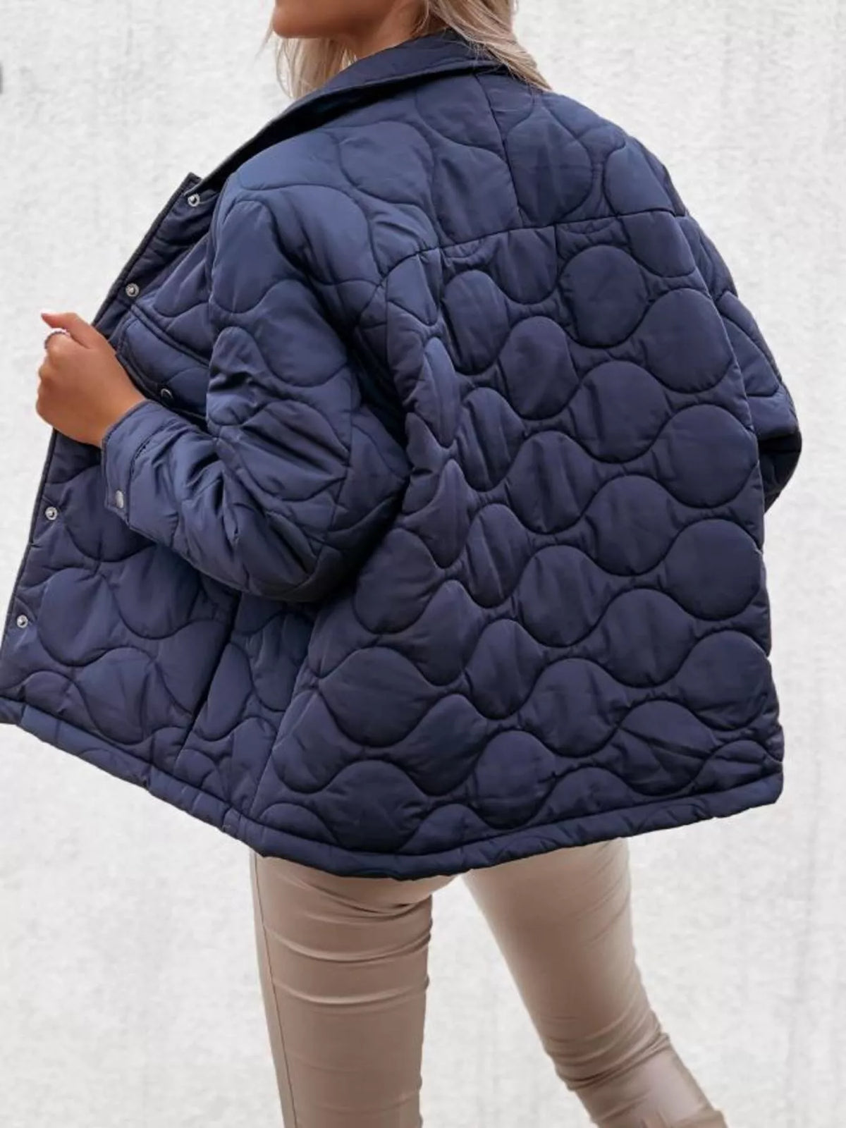 Harborline Quilted Snap Jacket