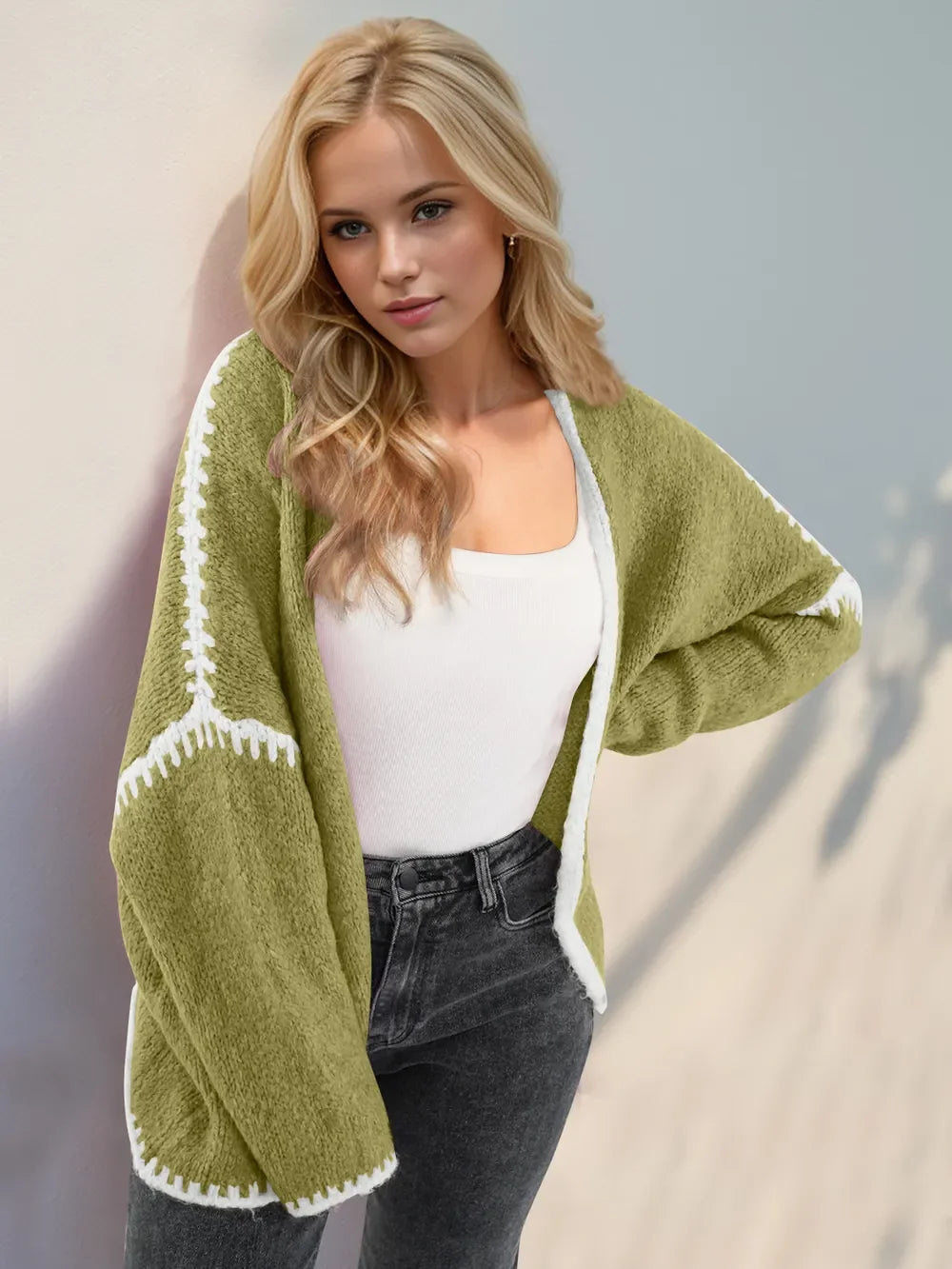 Jasmine Nights Contrast Cardigan
