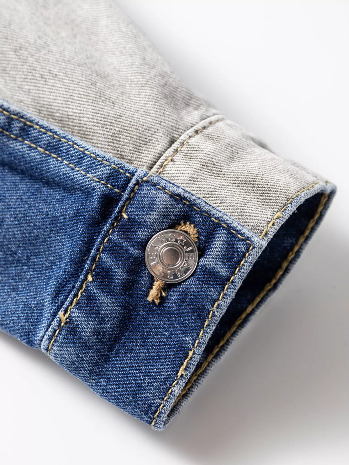 Brooklyn Canvas Patchwork Denim Jacket