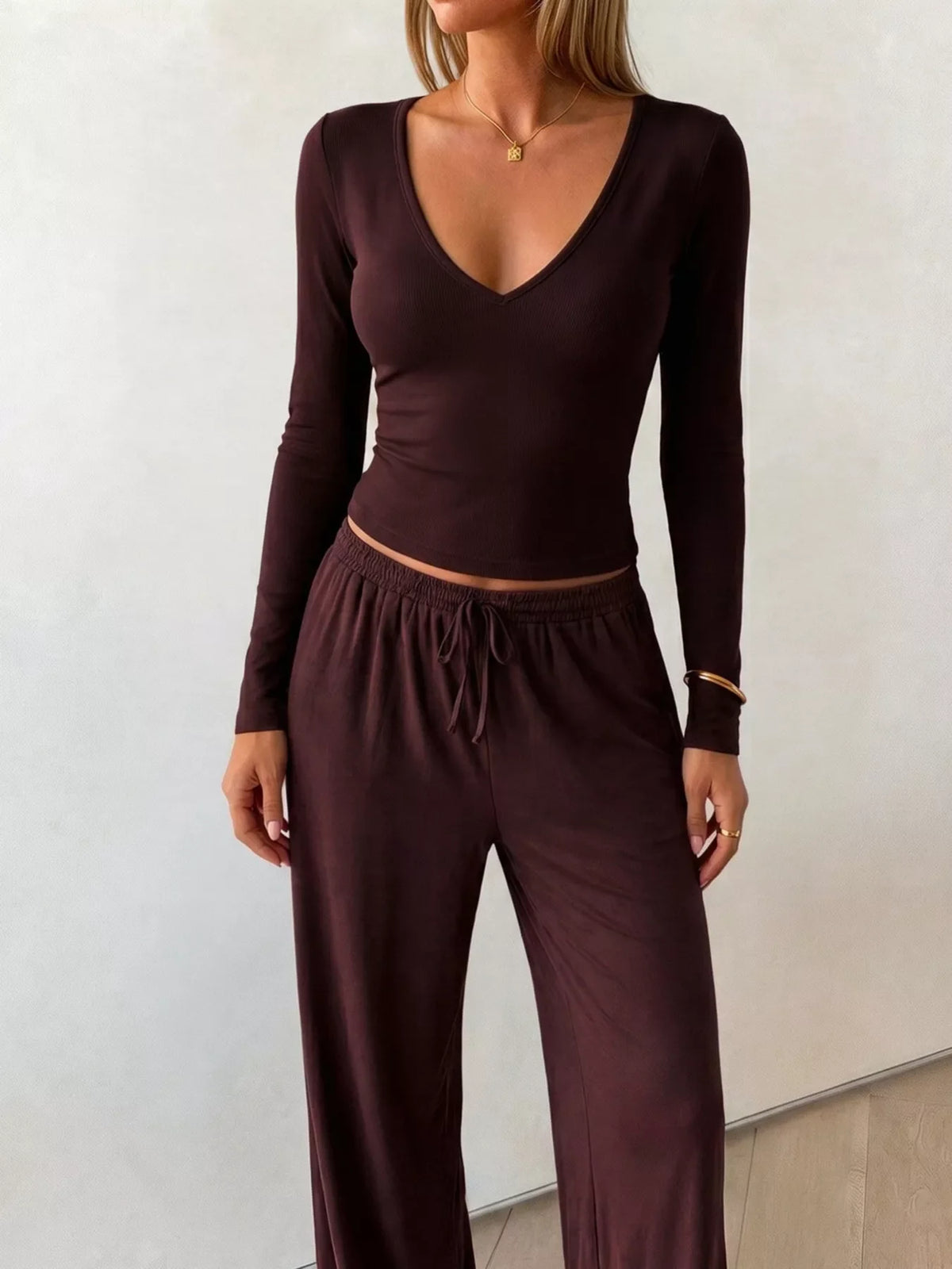 Midnight Muse Long Sleeve Top & Pants Set