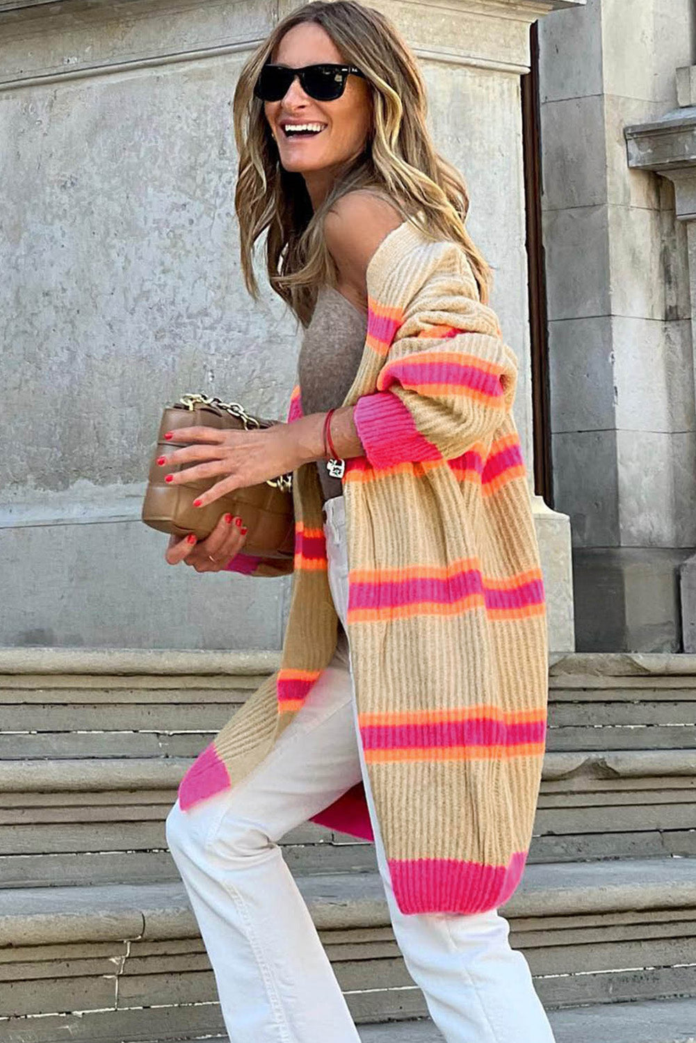 Loft Living Ribbed Long Sleeve Cardigan