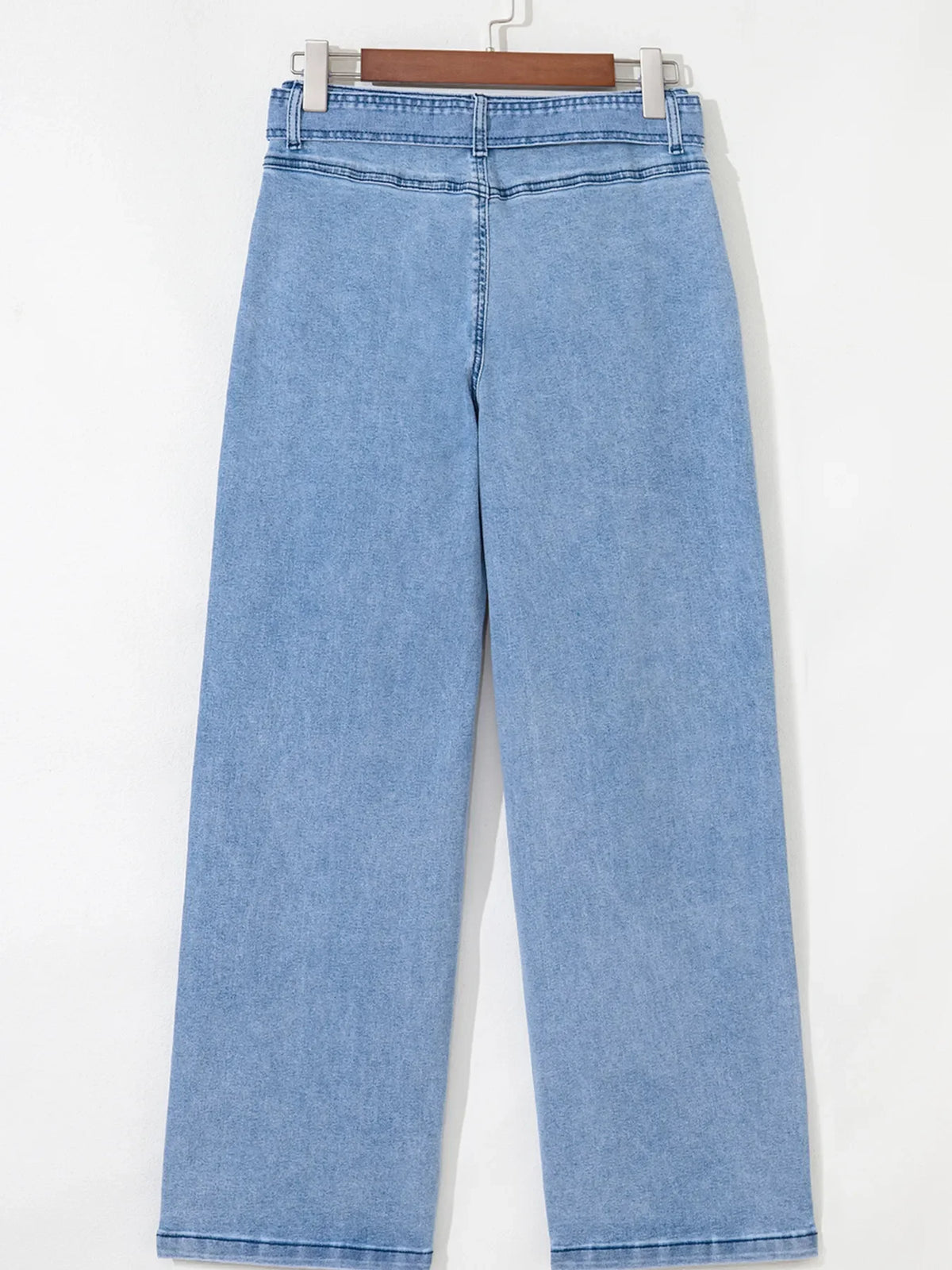 City Pulse High Waisted Wide Leg Jeans