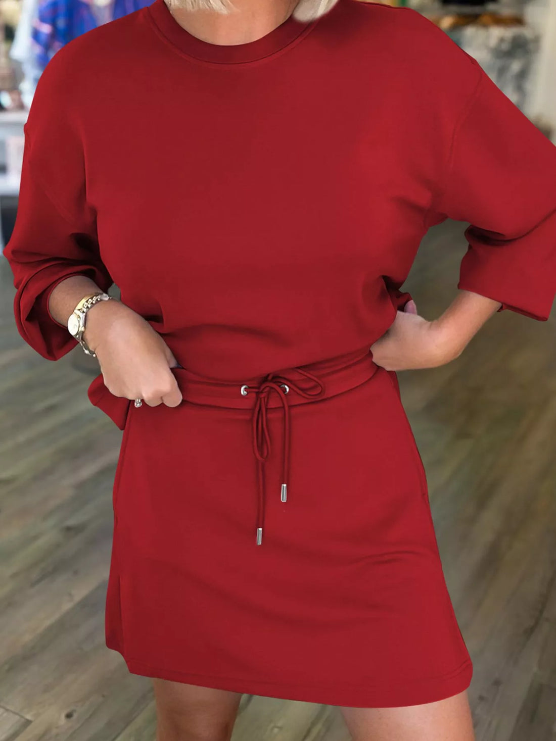 Modern Muse Sweatshirt & Skirt Set