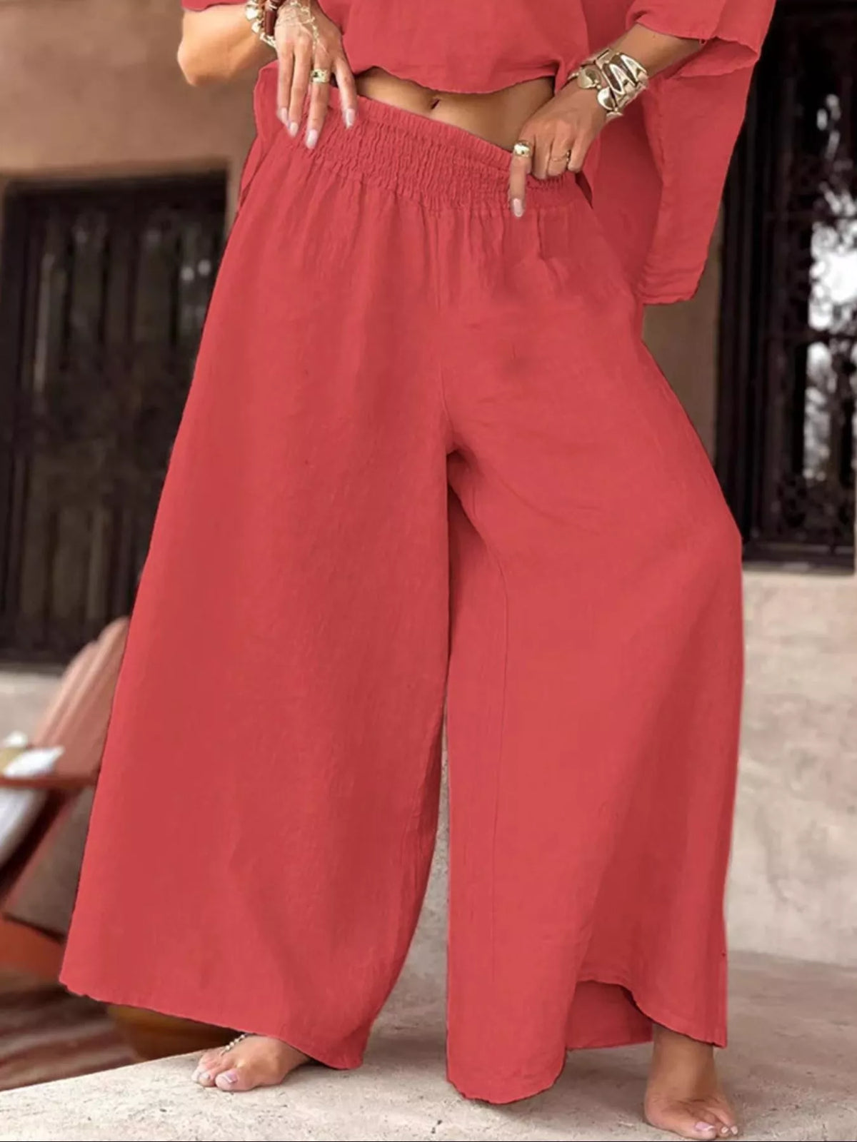 Chelsea Luxe Boat Neck Lounge Set