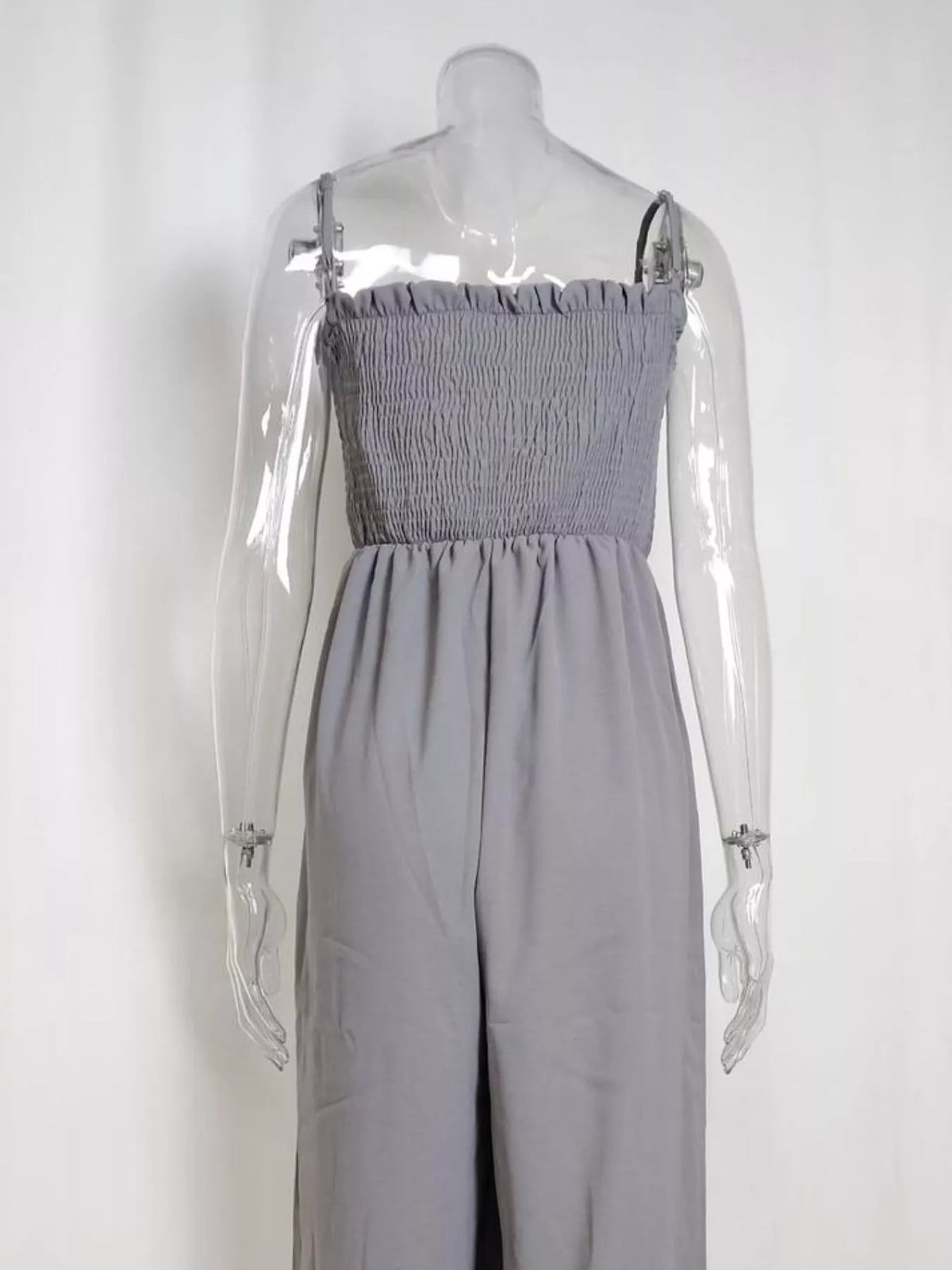 Rooftop Romance Smocked Wide Leg Jumpsuit
