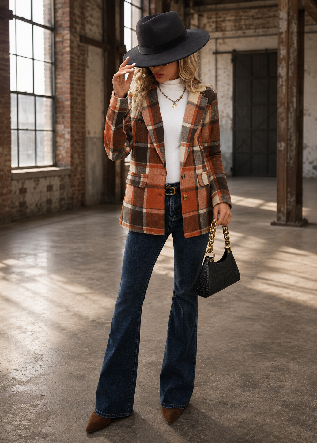Madison Heritage Plaid Blazer