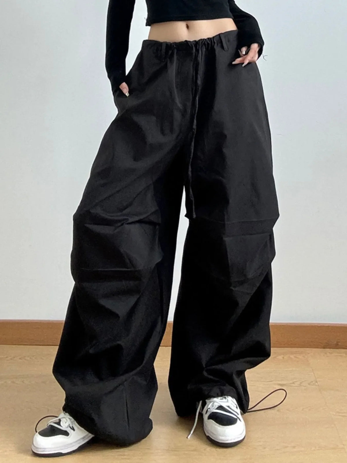 Urban Flow Wide-Leg Drawstring Pants