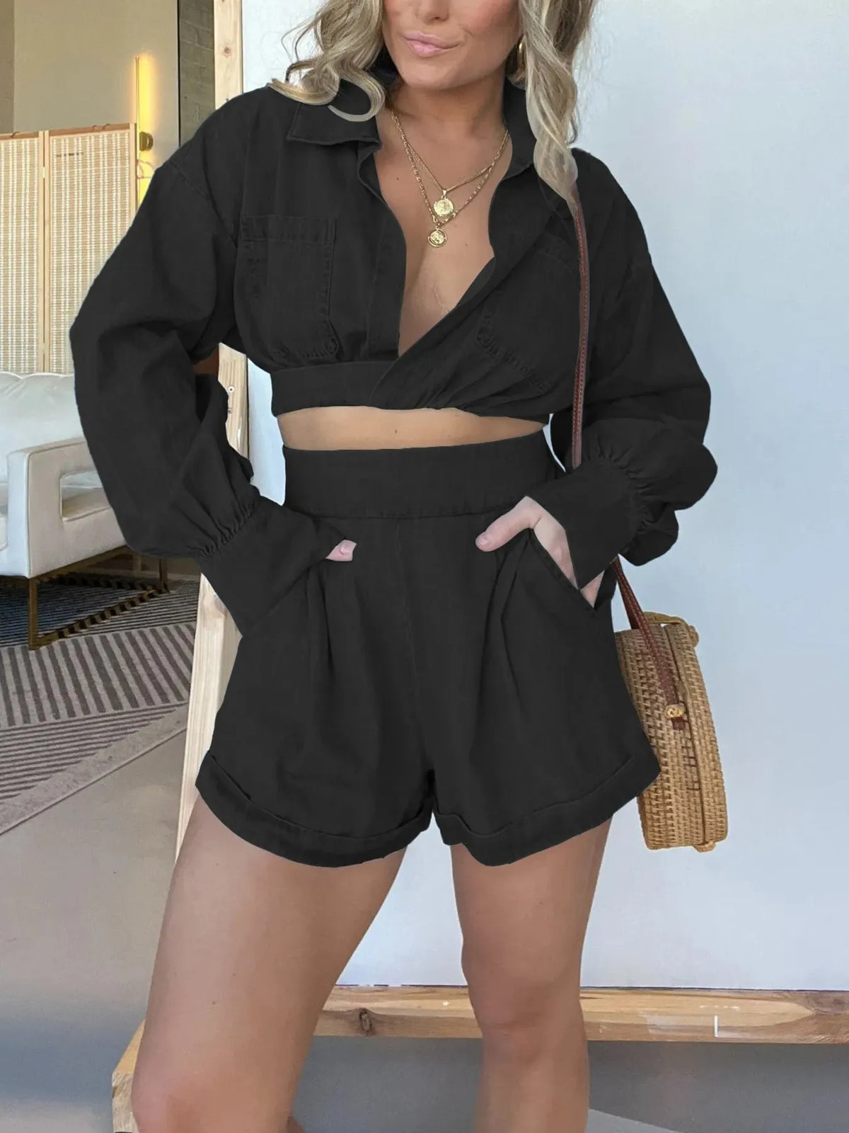 SoHo Luxe Denim Set