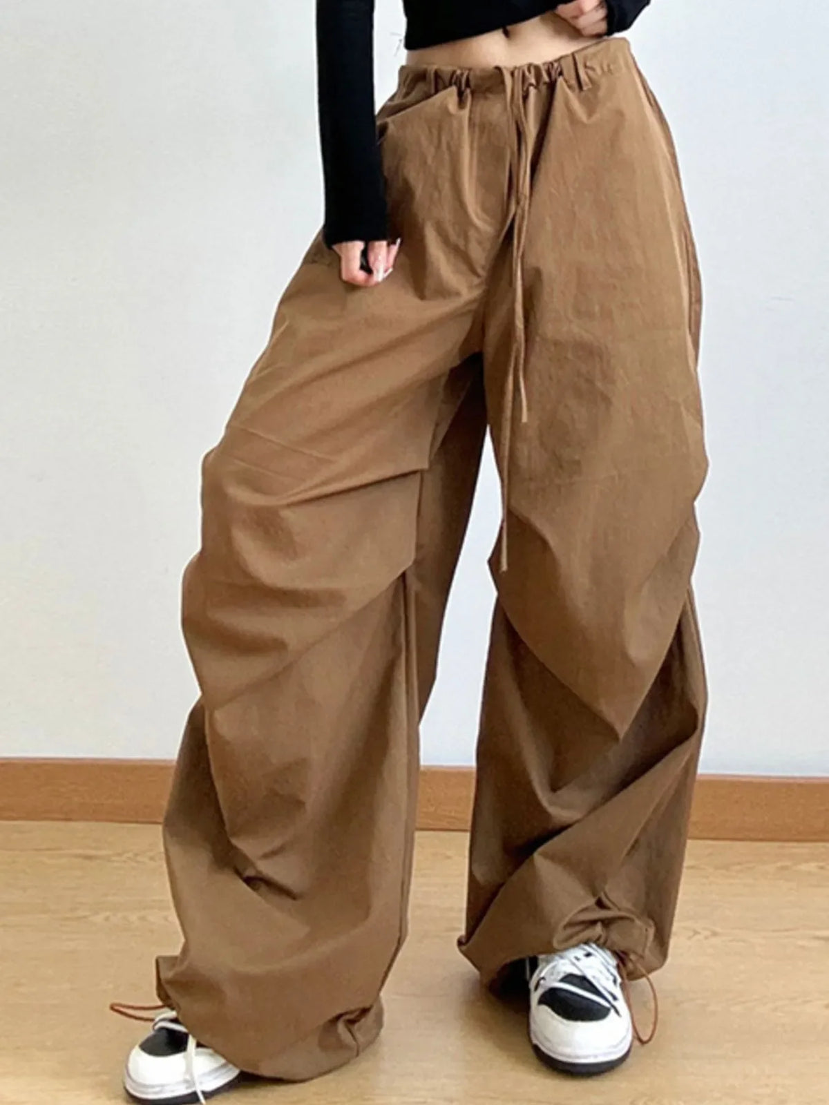 Urban Flow Wide-Leg Drawstring Pants