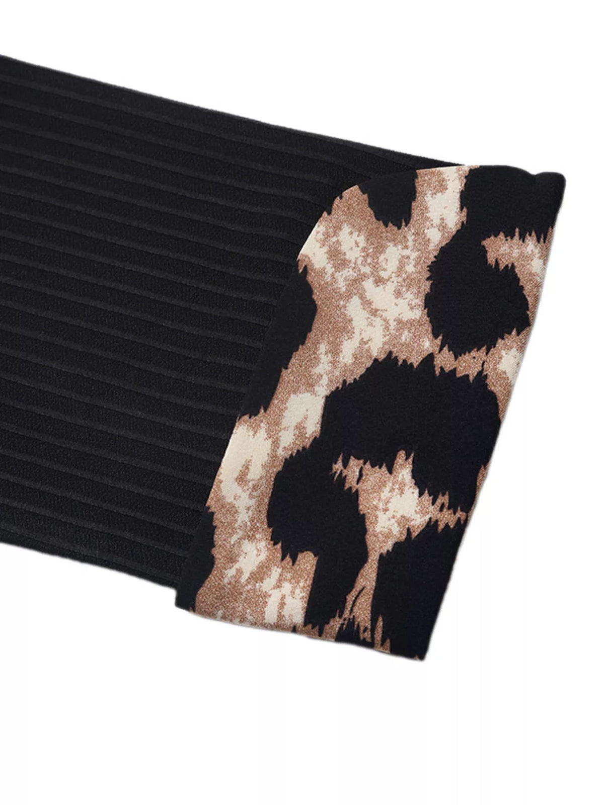 Luxe Moment Leopard Trim Bodysuit