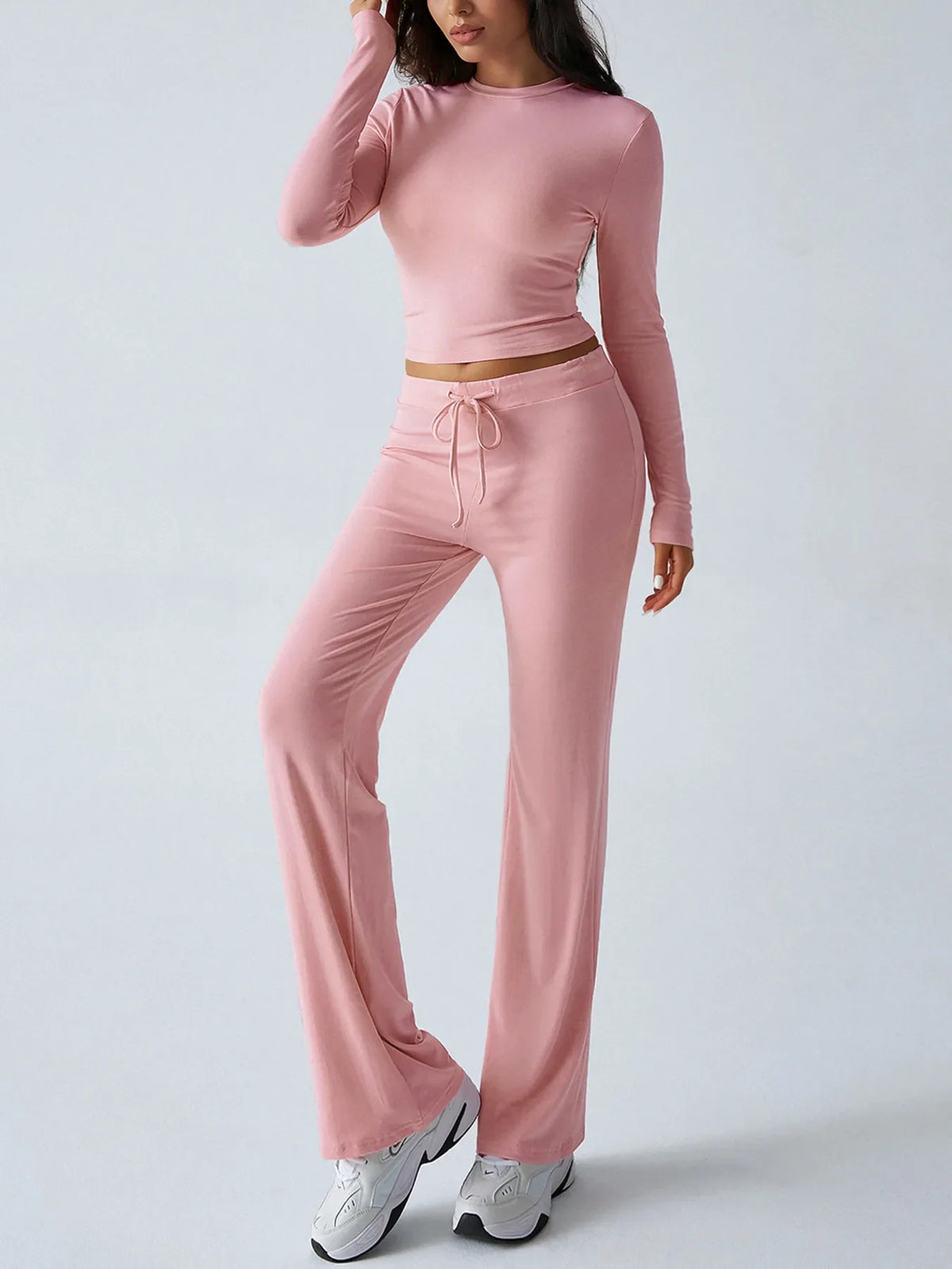 Brick House Long Sleeve Top & Pants Set