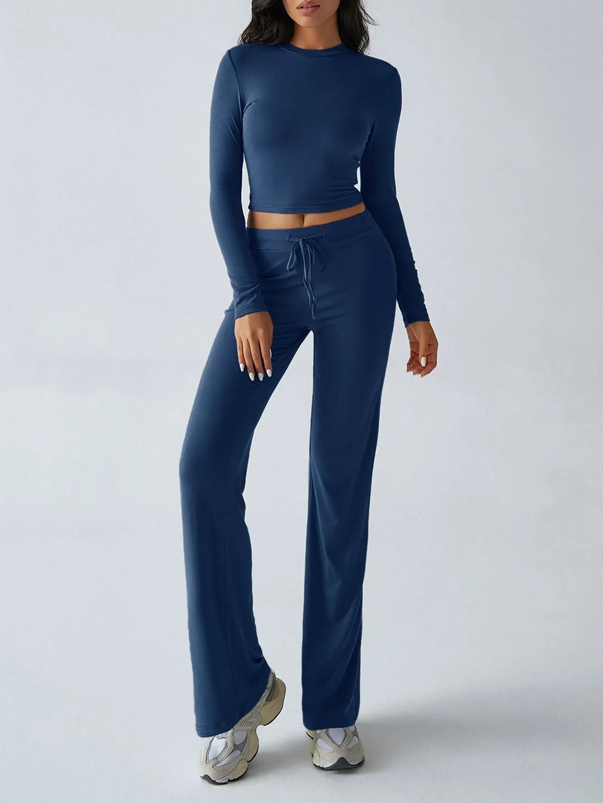 Brick House Long Sleeve Top & Pants Set