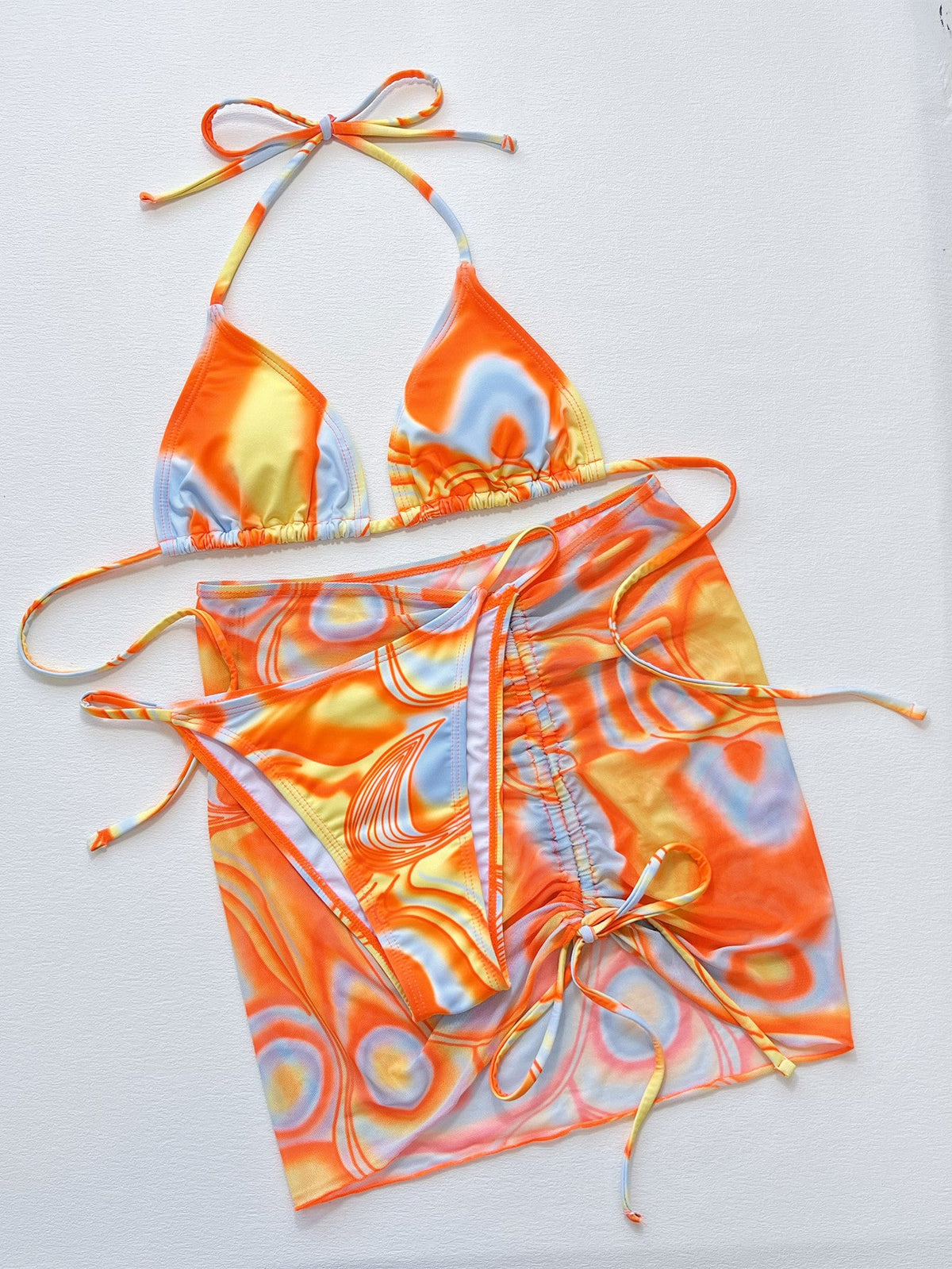Sea Breeze Three-Piece Swim Set