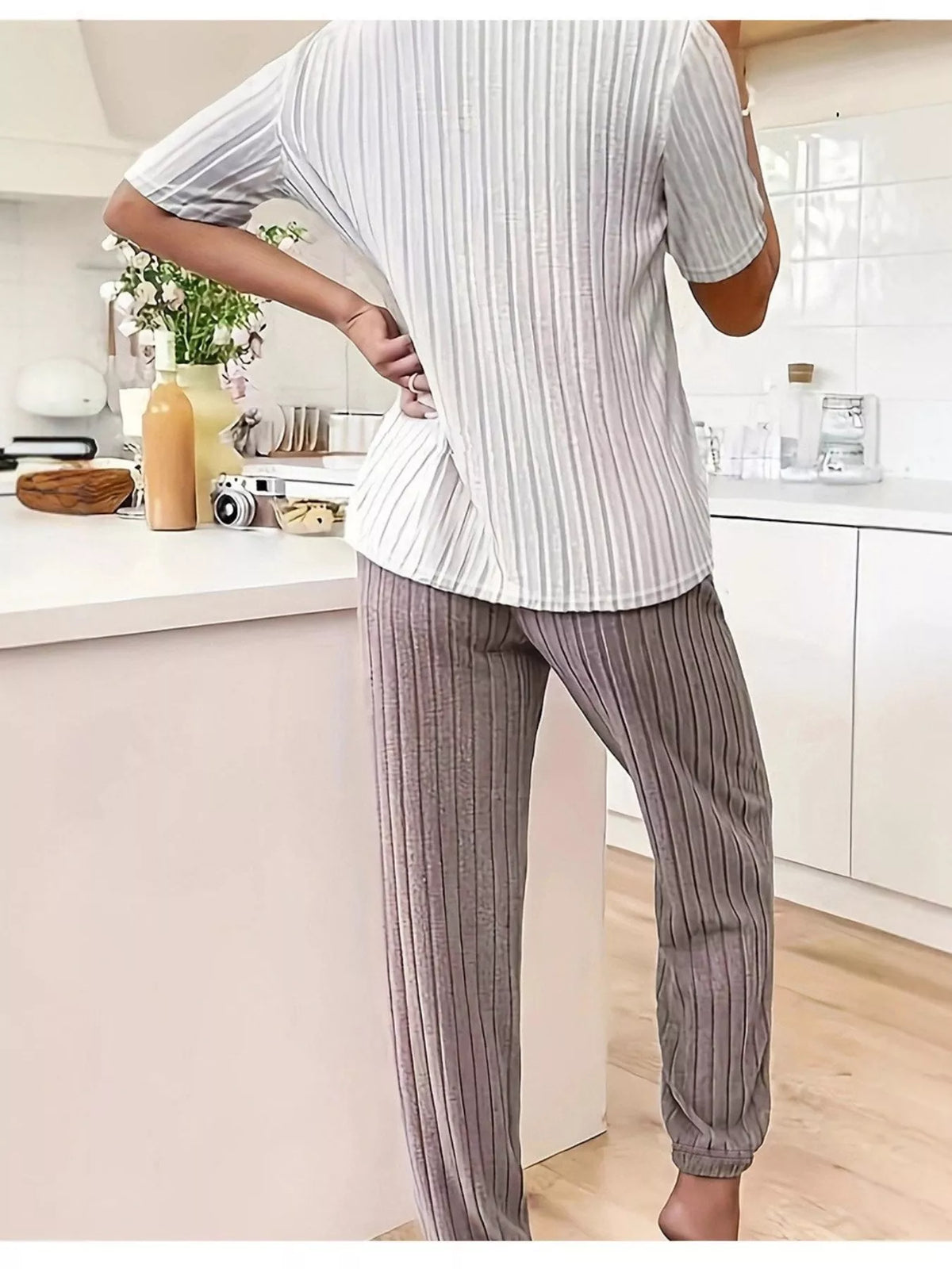 Wild At Heart Knit Top & Pants Set