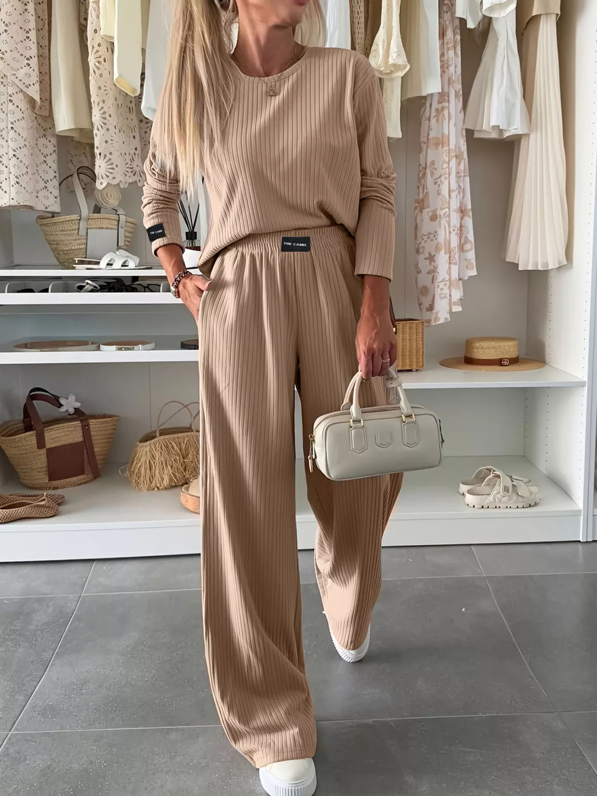 Everyday Ease Ribbed Lounge Set