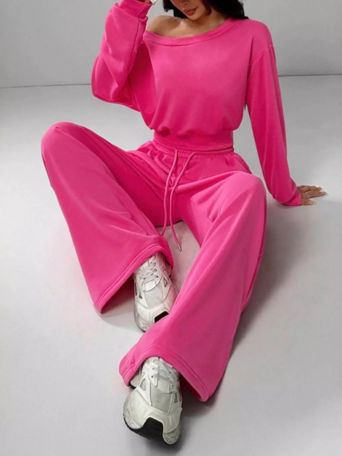 Bare Elegance Boat Neck Lounge Set