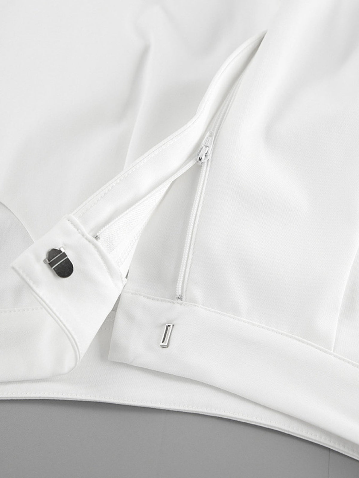 Rebel Chic Snap Detail Top & Shorts Set
