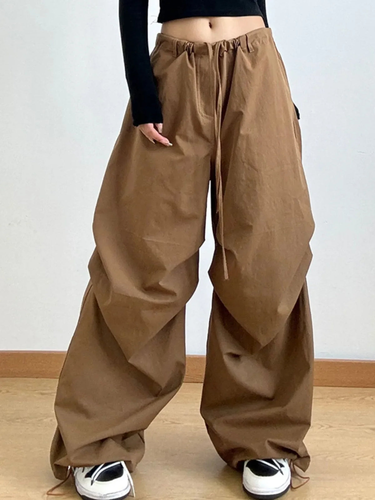 Urban Flow Wide-Leg Drawstring Pants