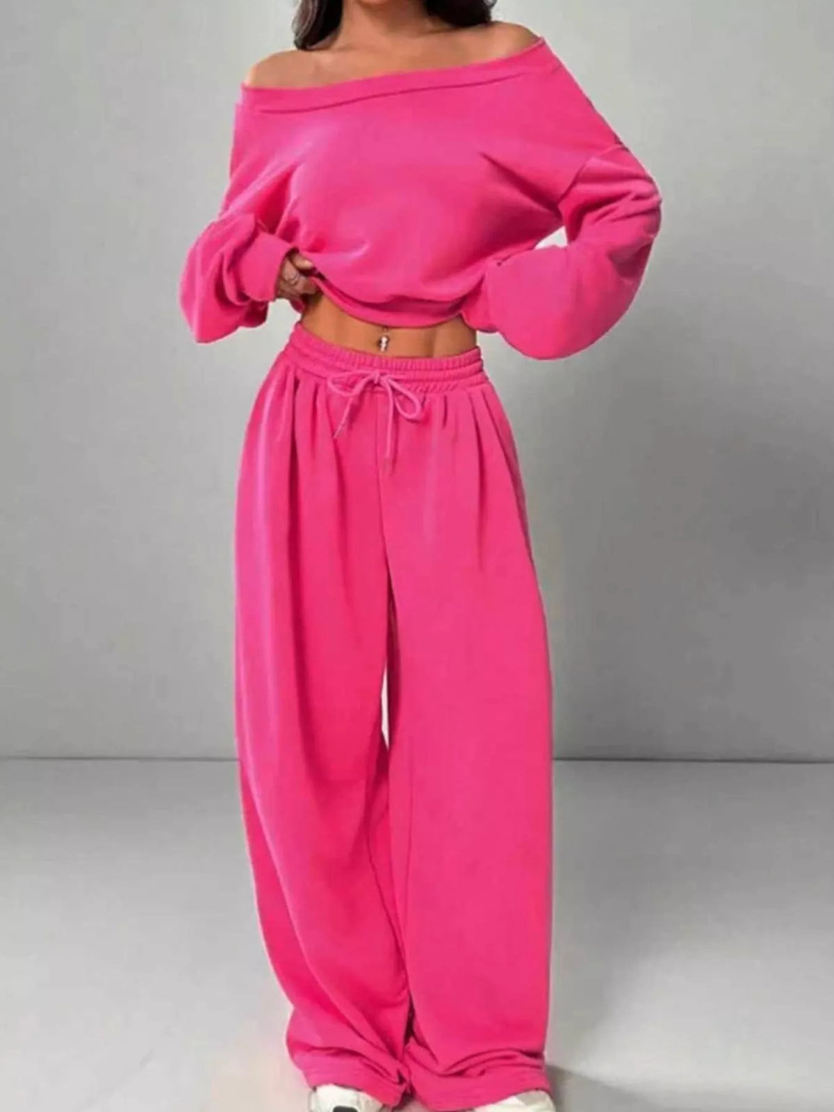 Bare Elegance Boat Neck Lounge Set