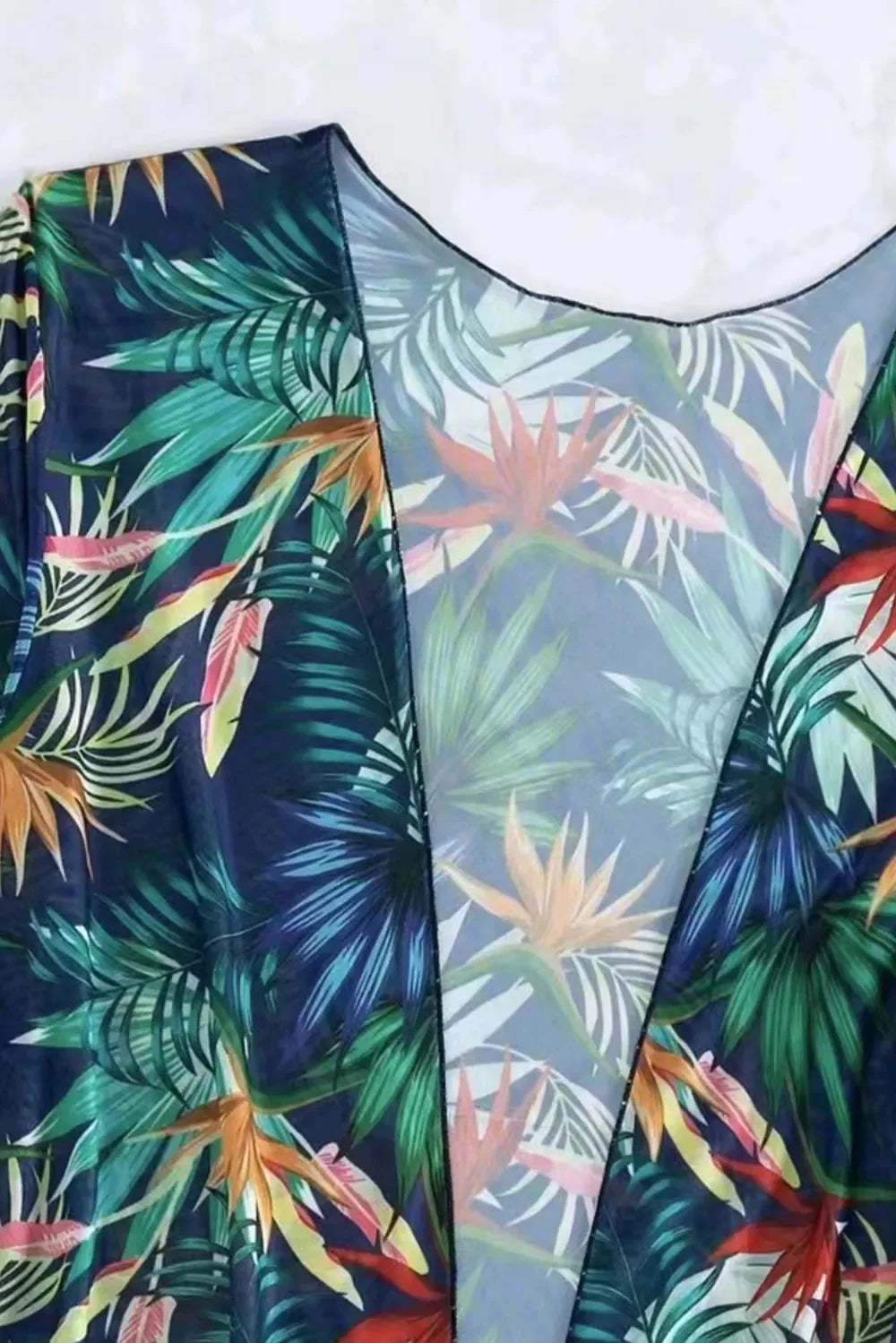Island Heat Printed Three-Piece Swim Set