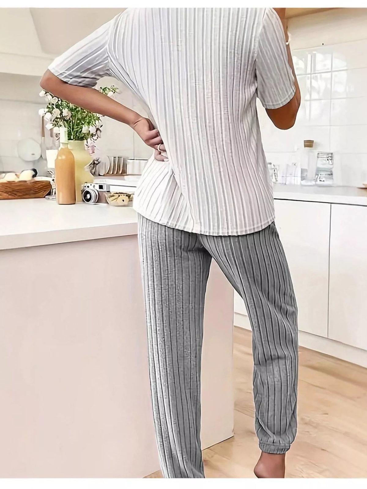 Wild At Heart Knit Top & Pants Set
