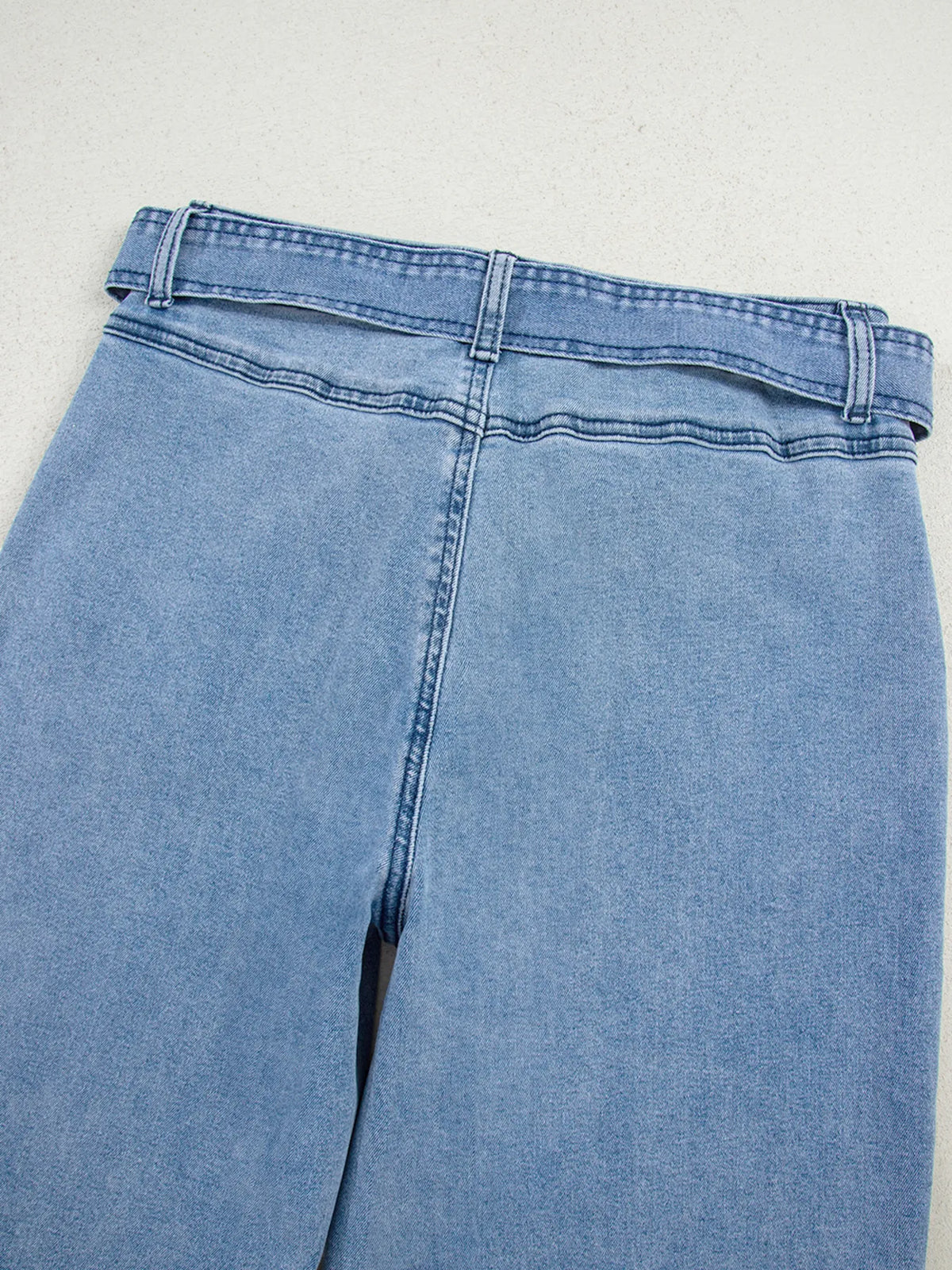 City Pulse High Waisted Wide Leg Jeans