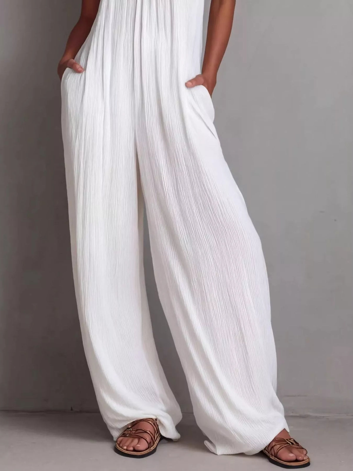 Street Luxe Sleeveless Jumpsuit
