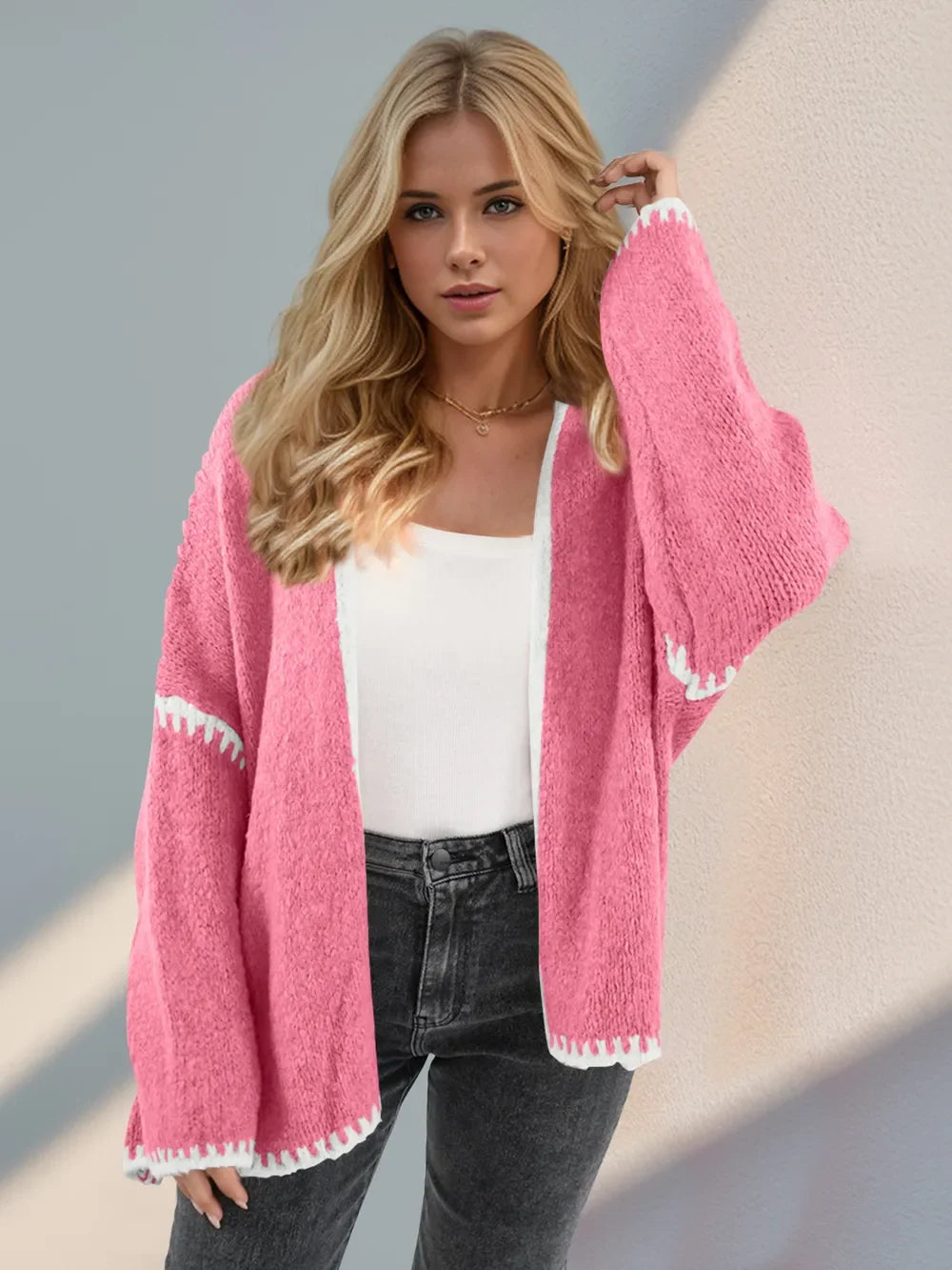 Jasmine Nights Contrast Cardigan