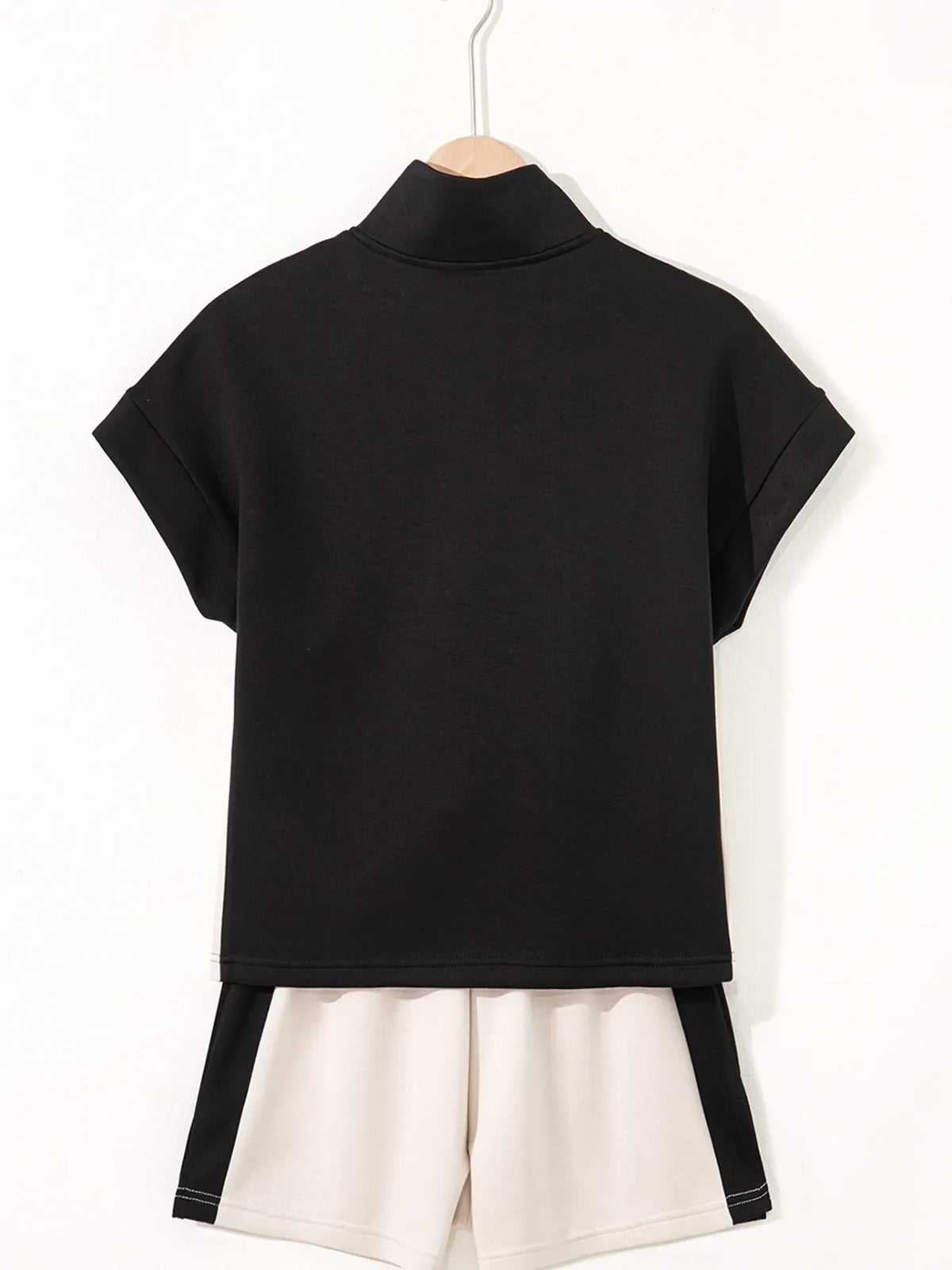 Metro Muse Color Block Top & Shorts Set