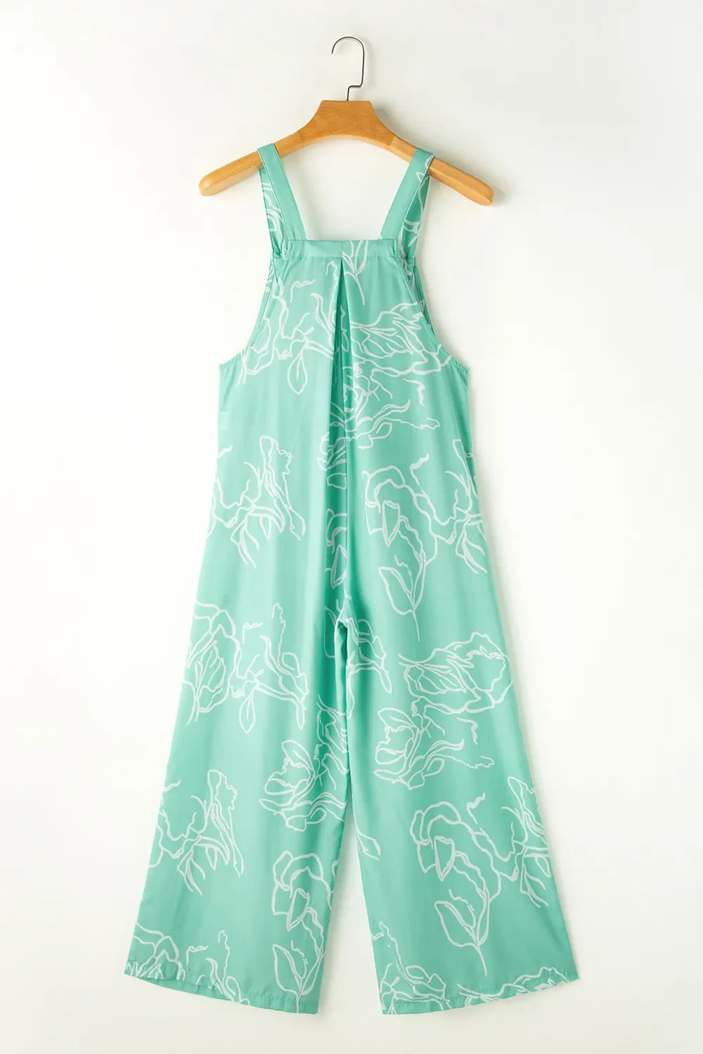 Skyline Glow Printed Wide Strap Jumpsuit