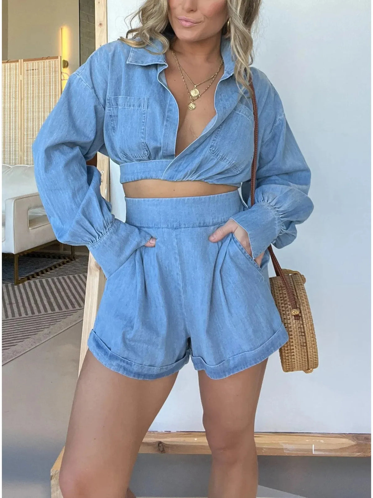 SoHo Luxe Denim Set