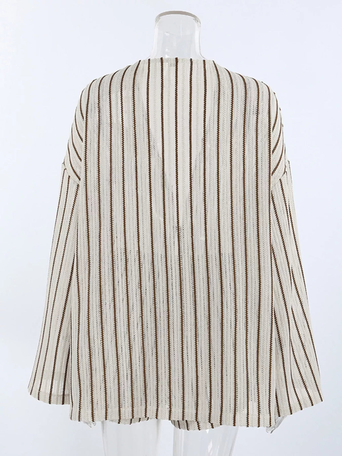 Sunday Muse Striped Tied Top & Shorts Set