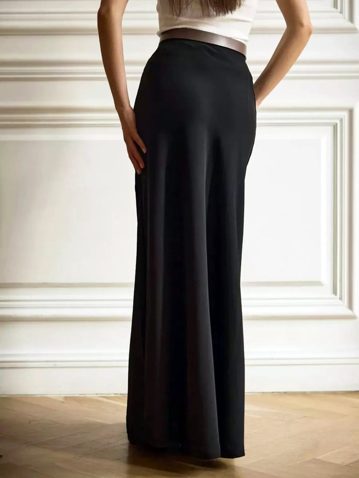 Luxe High-Waisted Maxi Skirt
