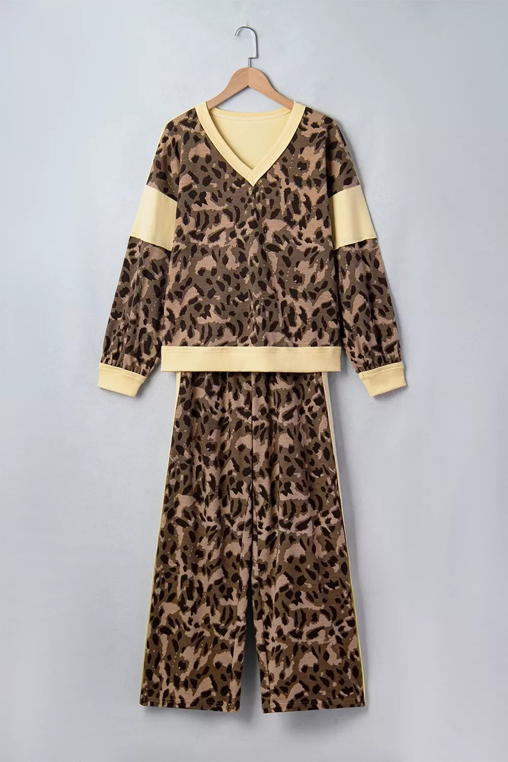 Limitless Leopard Print Top & Pant Set