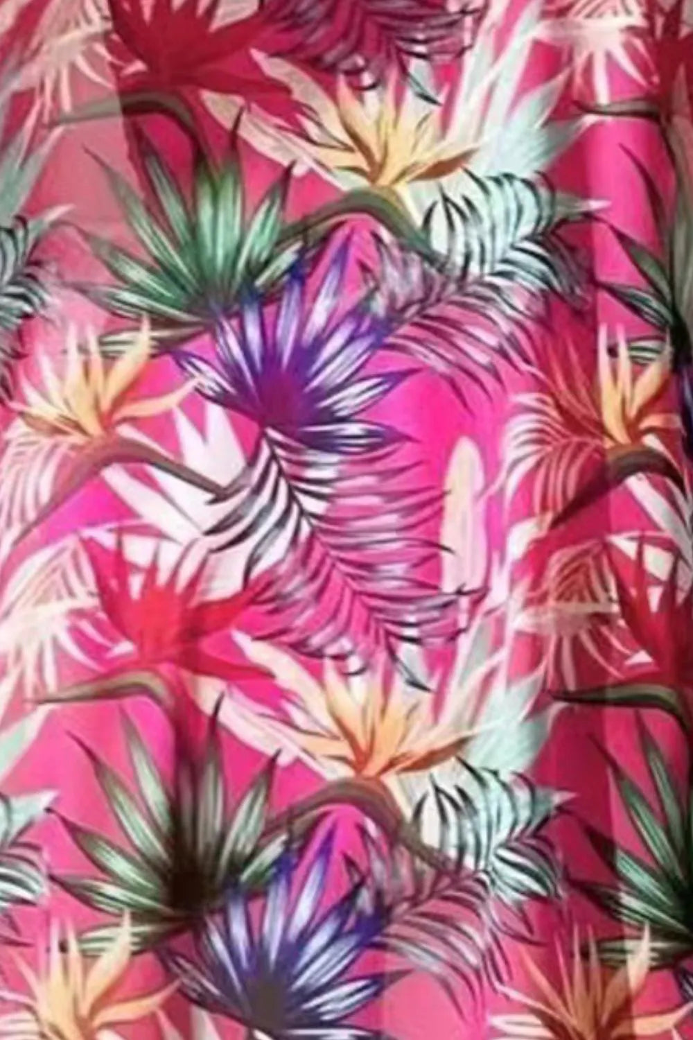 Island Heat Printed Three-Piece Swim Set