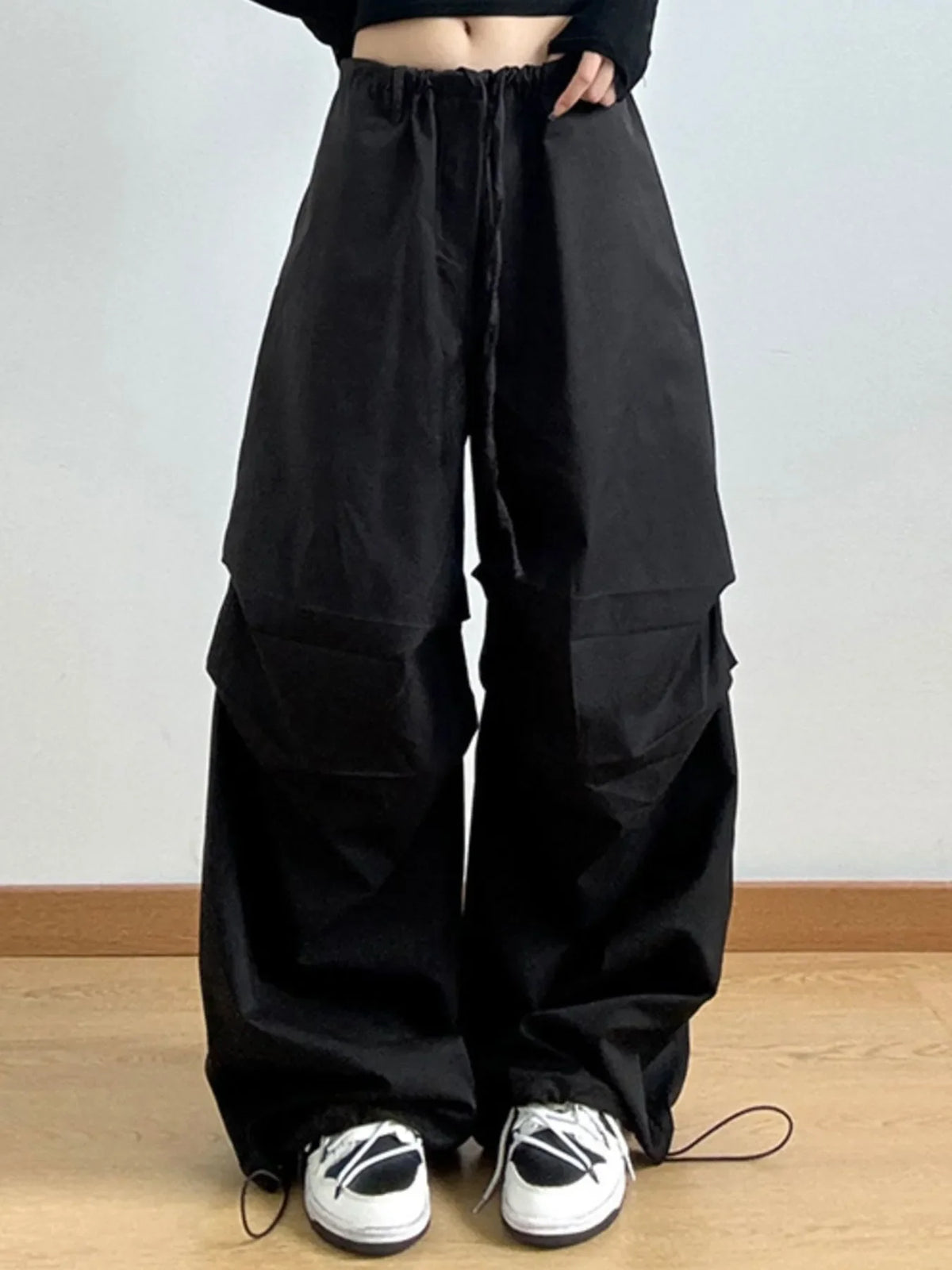 Urban Flow Wide-Leg Drawstring Pants