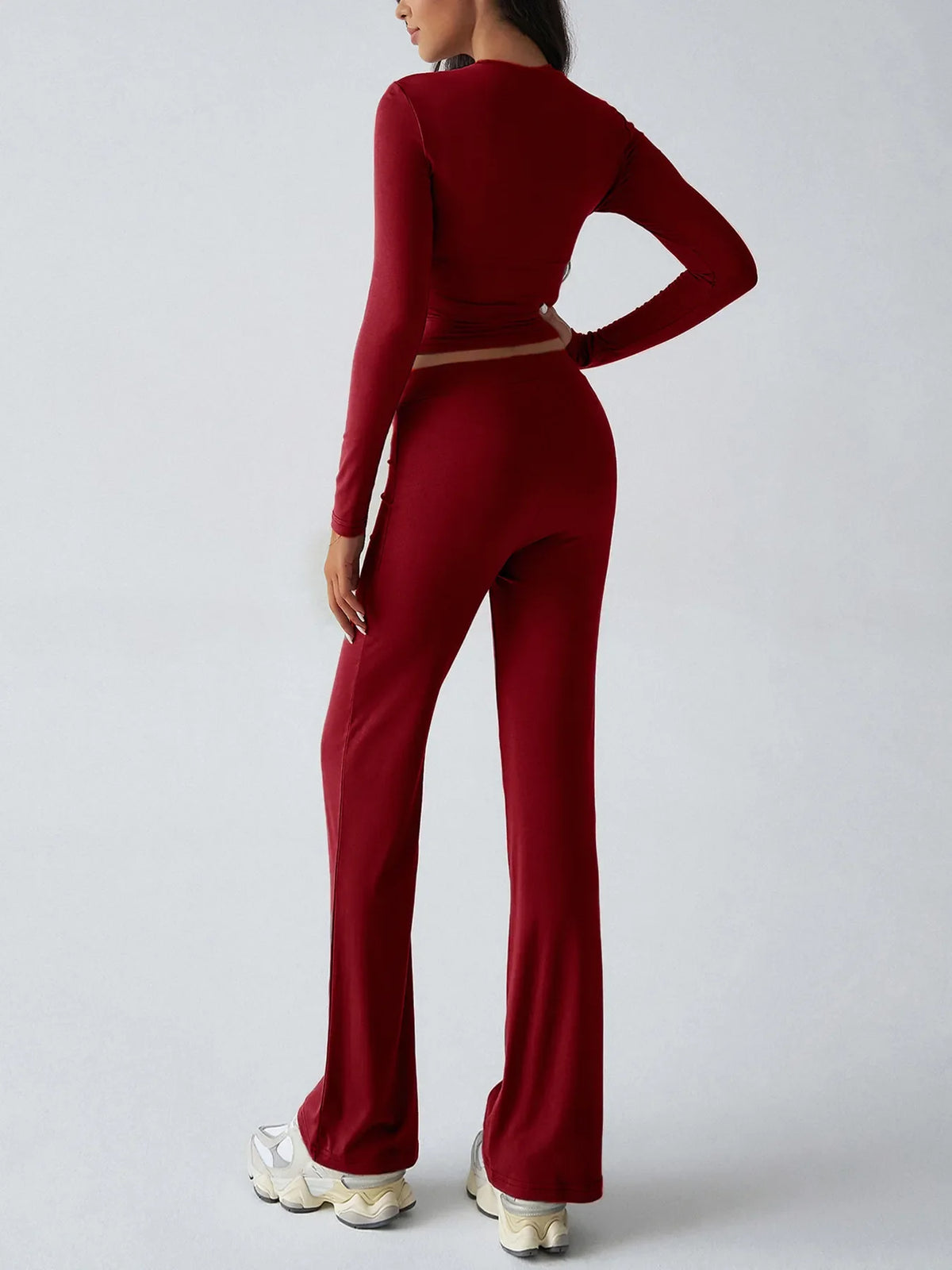 Brick House Long Sleeve Top & Pants Set