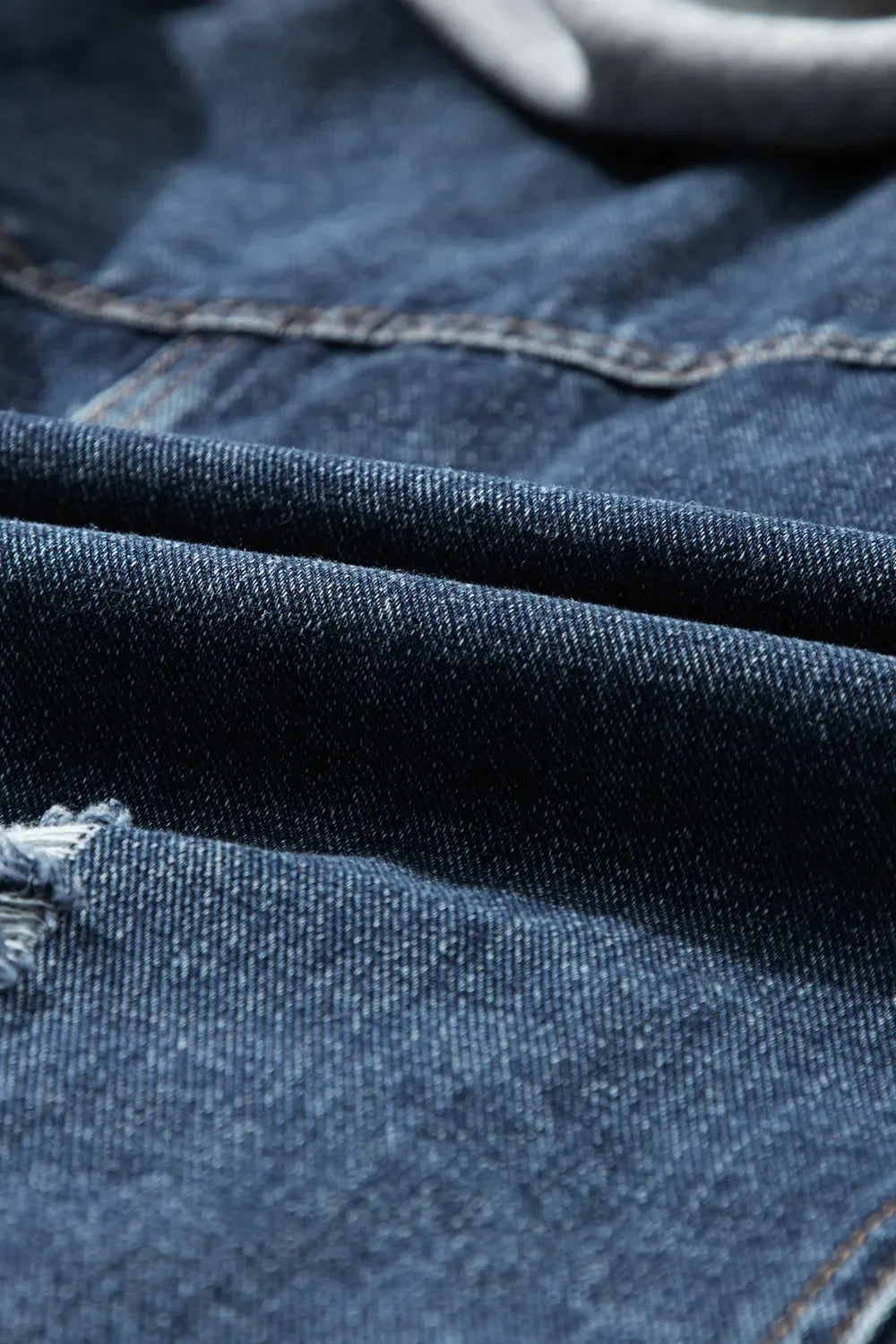 Brooklyn Layers Hooded Denim Jacket